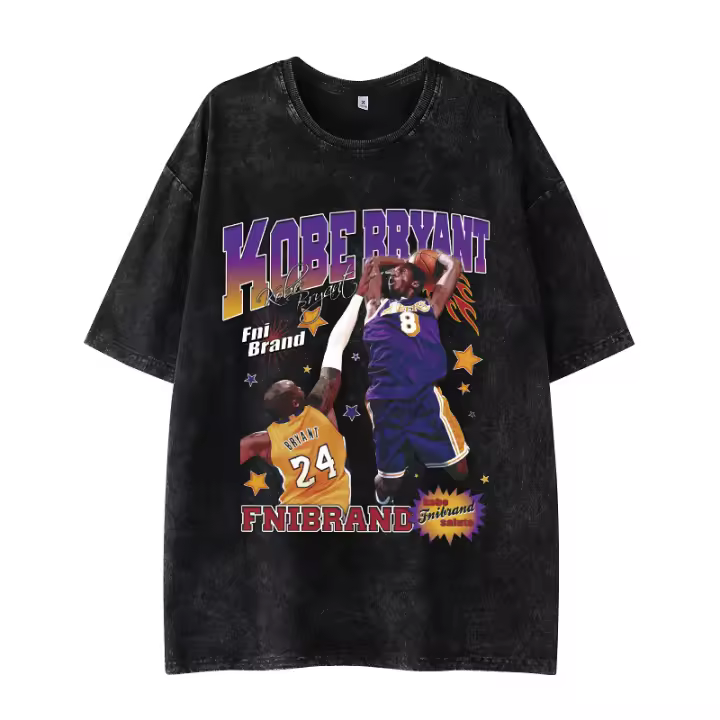 Hombres/Mujeres Camiseta Manga Corta Algodón Verano Street Hip Hop Tops - 1