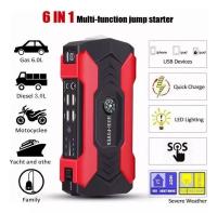 Arrancador De Batería De Coche Auto 10000Mah Portátil Pantalla - details 1