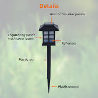 Iluminación Led Solar para exteriores, lámparas solares impermeables para jardín de verano, paisaje, Patio, pasarela, 2 uds. - details 3