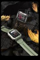 Reloj Inteligente Militar 2024 para Hombres, Smartwatch con Llamadas, Pantalla HD de 1.81