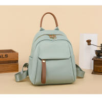 Mini mochila verde para niñas, pequeña mochila de moda para damas, bolso de hombro para teléfono, bolso de viaje para mujeres, ipad mini 6 teclas - details 6
