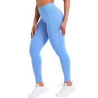 Leggings sin costuras para mujer, pantalones de yoga suaves de cintura alta, ropa deportiva Fiess, recién llegados - details 22
