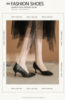 No cansado pies desnudo tacones altos de las mujeres 2025 primavera y verano nuevos zapatos de trabajo profesional temperamento francés hermosos zapatos de tacón de aguja. - details 9