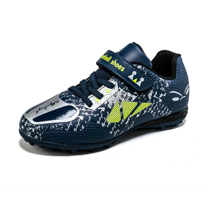 Zapatos de fútbol de marca para niños, botas de fútbol para niños, zapatos de fútbol TF, zapatos de entrenamiento antideslizantes transpirables para exteriores para adolescentes - 1