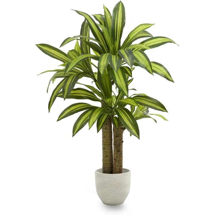 Drácula Artificial 120 cm |   Planta Artificial Decorativa Hiperrealista |   Árbol Tropical para Decoración de Hogar y Oficina |   Planta Artificial con Maceta para Interior y Exterior Cubierto - 1