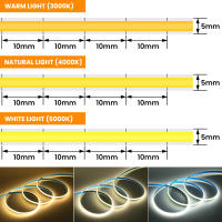 GAHADA Cinta LED COB de alta densidad Luz barra flexible de 5mm para iluminación de decoración - details 1