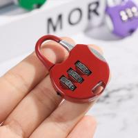 Protector de código de combinación para diario, candado de Metal para maleta de viaje, herramienta de seguridad para equipaje, candado con contraseña, de 3 dígitos Dial, 1 piezas - details 18