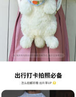 West Highland Mochila Cachorro Peluche Juguete Oblicua Straddle Muñeca Calmante Simulación Regalo - details 3