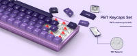 Teclas PBT de doble disparo para Gaming, teclas de perfil púrpura para Cherry Gateron MX switch, Teclado mecánico para jugadores, 132 teclas - details 3