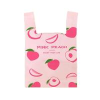 Bolsa de plástico con dibujos animados para embalaje de alimentos, bolsas portátiles con asa para compras de supermercado, organizadores de almacenamiento de cocina, 50 piezas - details 8