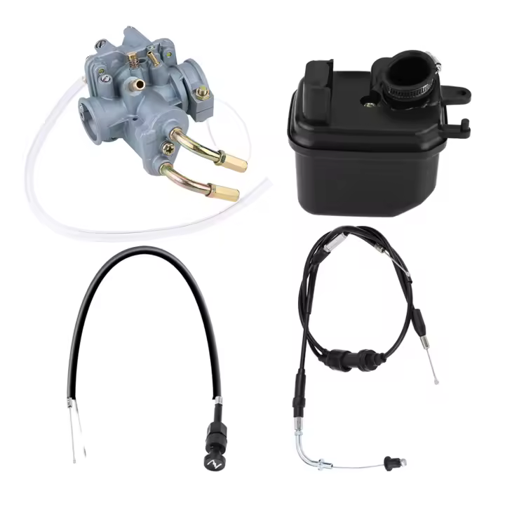 Caja de filtro de aire de carburador, Cable de acelerador, Cable de estrangulación para Yamaha Y ZINGER PW 50 PW50 - 1