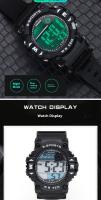 SHUNWAY Reloj electrónico deportivo para niños y adolescentes, despertador, sincronización multifuncional, reloj universal para hombres y mujeres - details 4