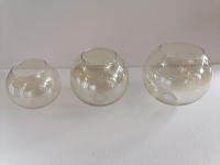 Pantalla de Cristal de apertura Global, reemplazo de cubierta de pantalla de Lámpara transparente blanca, Cognac, ámbar, gris, d4.3 cm, Bombilla de tornillo E27, luces de araña - details 6