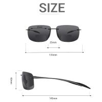 gafas de sol polarizadas bifocales para hombre y mujer, montura, ultraligeras, UV400 - details 5