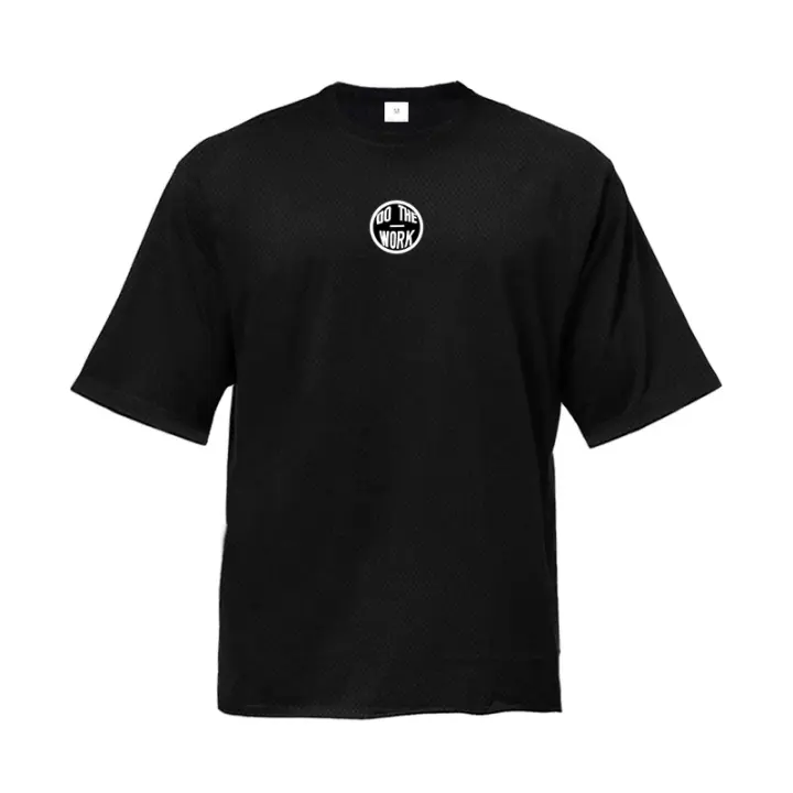 Camiseta Deportiva de Verano para Hombres Muscleguys Talla Grande Transpirable de Manga Corta Secado Rápido Gimnasio Correr Entrenamiento Casual - 1