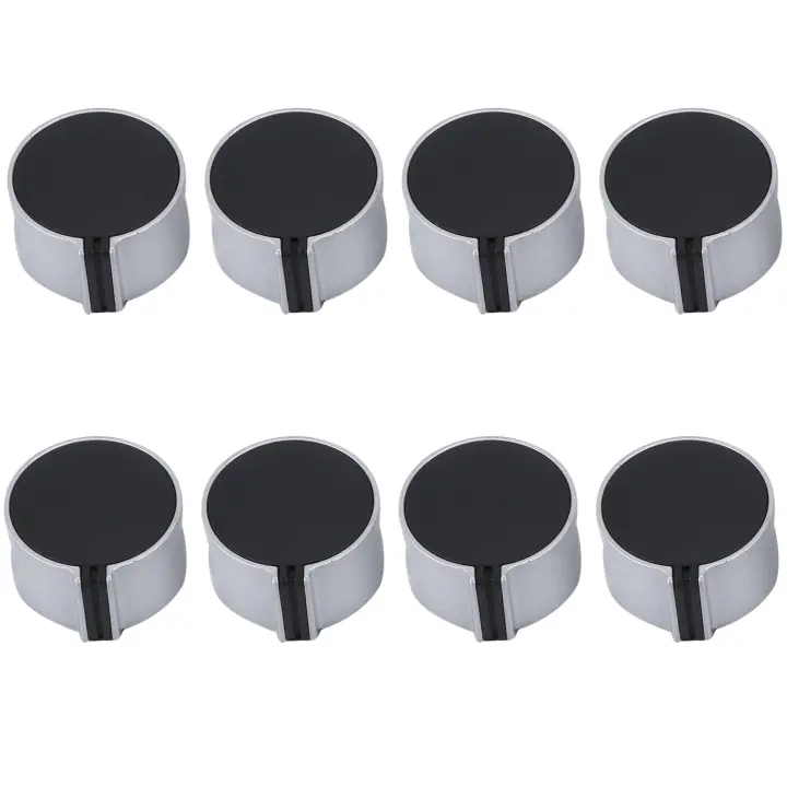 Perilla de estufa de Gas de 8 piezas, interruptor de Control de cocina de 8mm, perillas de horno, perilla de quemador de encimera para cocina, accesorios de repuesto - 1