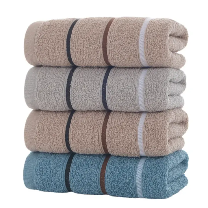 Juego de toallas de 3 piezas, algodón, toallas, accesorios de baño altamente absorbentes de agua - 1