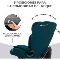 Silla de Coche Isofix para Niños Grupo 1/2/3 9-36 Kg Normativa R129 Protectores Laterales - details 23
