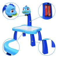 Mesa de dibujo de arte con proyector Led para niños, tablero de pintura para niños, manualidades artísticas de escritorio, herramientas de aprendizaje educativo, juguete para niña - details 3