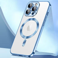 Funda protectora transparente para teléfono, Cubierta de chapado magnético, Agujero fino, iP16, 15, 14, 13 - details 5
