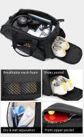 Bolsa de lona deportiva para tenis de mesa con paquete de zapatos, bolsas para gimnasio, Fitness, Yoga, natación al aire libre, Camping, senderismo, equipaje, bolso de mano - details 6