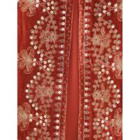 BUNO-Chaleco bordado de terciopelo Vintage para mujer, chaqueta sin mangas con cuello de pico, chalecos elegantes, chalecos de moda para mujer, abrigo 2025 - details 9