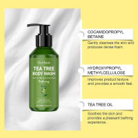 Tea Tree Cleansing Nutre, hidrata, fragancia duradera, gel de ducha refrescante con fragancia no grasa - details 7