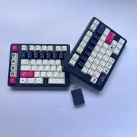 Jin75 Teclado Inalámbrico Modo Único 2.4G Dongle Color Rosa Morado y Negro Teclado Mecánico Personalizable con Intercambio Térmico VIAL Color Rosa Accesorios para Teclado DIY Juego de Teclado. - details 3