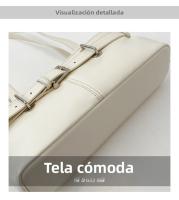Bolso de las axilas de textura premium, bolso de hombro portátil informal versátil de estilo simple para viajar a la moda para mujer - details 9