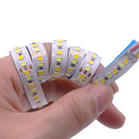Tira de luces LED de 5M, 2835 Leds/m, no impermeable, cc 12V, CCT, Blanco cálido, Fita, cinta Flexible, luces de cuerda - details 10