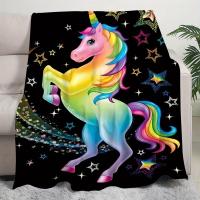 Empuñadura con Estilo, Manta de Unicornio de Franela para Todas Las Estaciones, Acogedora, Fácil de Mantener, Versátil - details 2