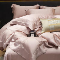 Juego de Ropa de Cama de Algodón Tencel 100% Premium Color Sólido, Tamaño de Cama Rey/Reina, Fibra de Planta Natural - details 2