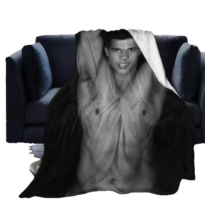 Edward Cullen-Manta de la Saga Crepúsculo, micromanta ultrasuave, manta ligera y acogedora de franela, decoración para niños y adultos, X245 - 1
