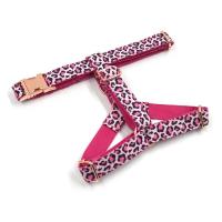 Arnés perro leopardo rosa perros niñas, Collar mascotas grabado nombre personalizado y hebillas Metal seguridad, conjunto de - details 12