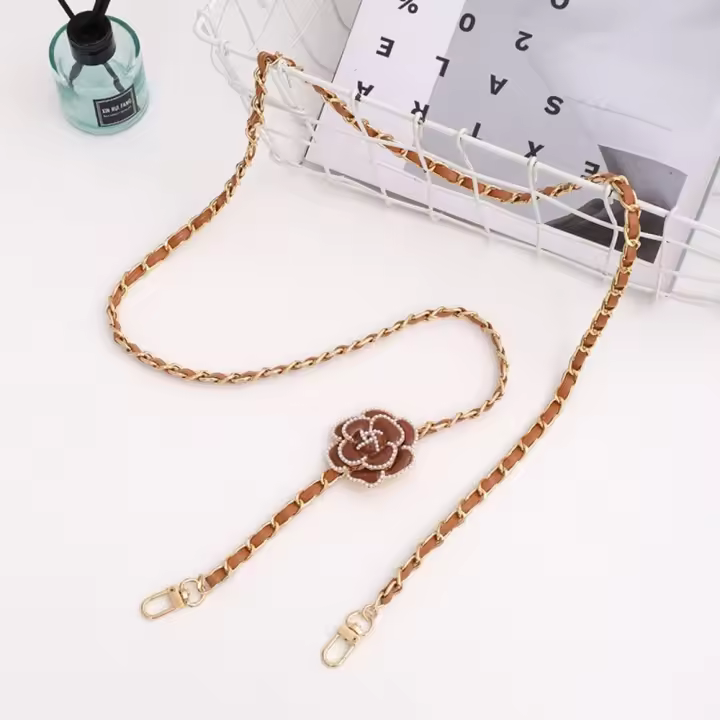 Cadena de teléfono cruzada antipérdida, funda de teléfono de cuero Diagonal, correas largas de Metal para colgar en el cuello, accesorios para teléfono - 1