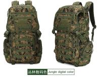 Deportes al aire libre tácticos de gran capacidad, mochila para pesca, senderismo, acampada, 50L - details 25