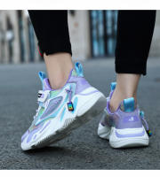 Zapatos de marca para niños, zapatillas de deporte para niñas, zapatos deportivos transpirables para niños, zapatillas de tenis cómodas informales de color rosa a la moda para uso diario - details 22