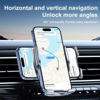 Soporte de Carga Inalámbrica Universal para Coche 15W, Doble Puerto de Luz, Atacado Magnético, Soporte Universal para Teléfonos Móviles Carga de Coche con USB Tipo-C - details 7