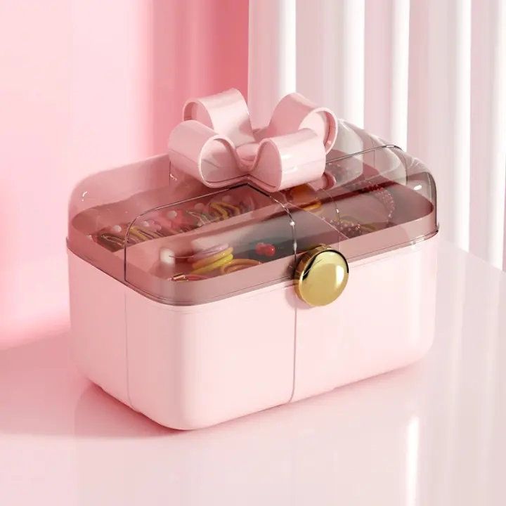 Caja para guardar joyas para niños Caja clasificadora de gran capacidad Sala de estar y oficina Pastillero pequeño Regalo para niños - 1