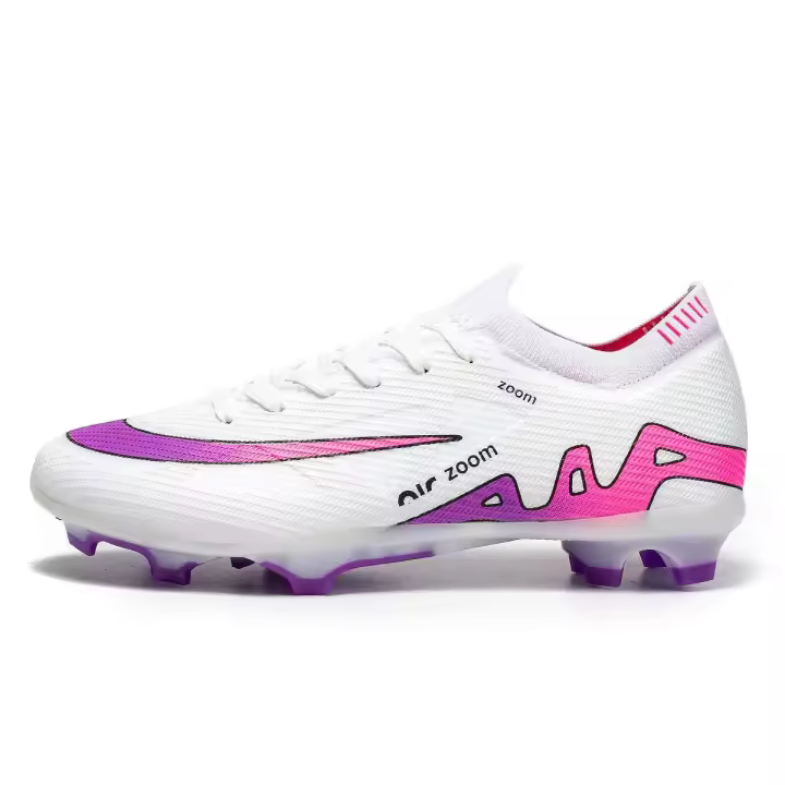 Putian-zapatos de fútbol juvenil con Copa Europea, zapatillas de fútbol de caña baja, sin costuras, con tejido volador, característica de entrenamiento con uñas rotas, 2025 - 1