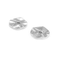 Cuentas de Espacio de Onda Redonda de Metal Dorado 18K 30PCS Alturas Varias Ideal para Hacer Joyas - details 6