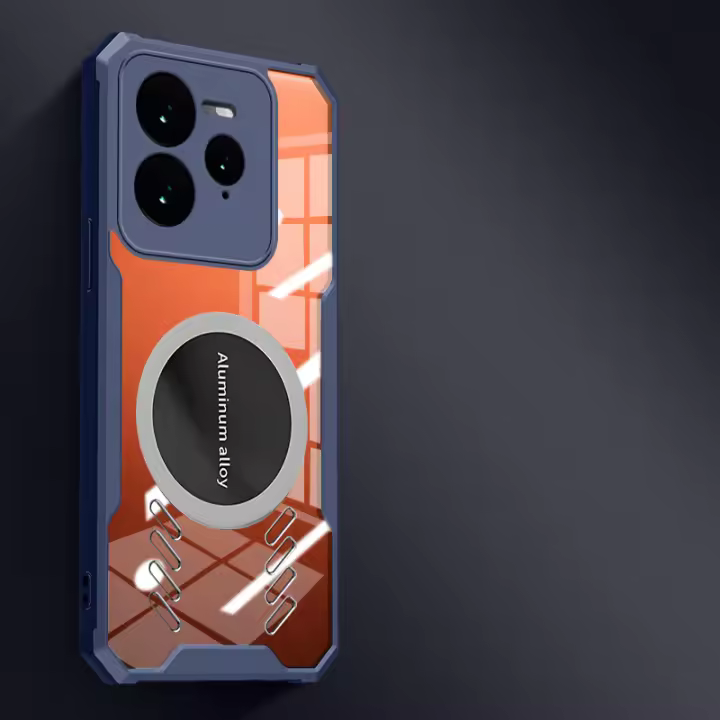 Funda para teléfono compatible Realme GT 7 Pro, cubierta protectora anticaída con refrigeración de grafeno - 1