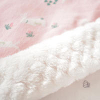 Manta para dormir para bebé recién nacido, envoltura de capullo de sobre suave, 100% algodón, ropa engrosada para recién nacidos de 0 a 12 meses - details 4