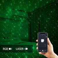 Luz de proyección de cielo estrellado colorido láser luz de noche gitana tecnología de dormitorio sala de graffiti control inteligente luz ambiental - details 21