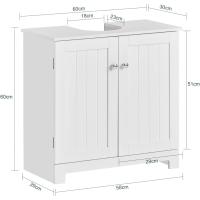 Suelo 1 Estante y 2 Puertas 60 x 30 x 60 cm BZR18IIW ES - details 7
