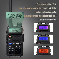 Walkie-talkie 2 piezas, 5W, 128 canales, USB, VHF, UHF, Radio Ham - details 7