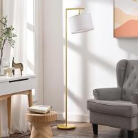 Pantalla de Lino Beige, Casquillo E27, Compatible con Varias Bombillas, 160cm Lámpara de Arco Negra con Pantalla Ajustable para Dormitorio, Salón, Oficina - details 23