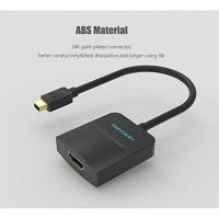 Cable adaptador hembra DisplayPort de 0,15 metros, Mini DP a HDMI A hembra, color negro - Vention - details 5