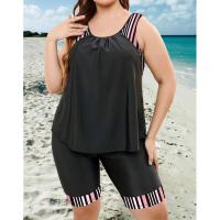 Tankini de Cinco Pantalones para Mujer Traje de Baño Sexy Tallas Grandes Disponibles Moda de Playa - details 13