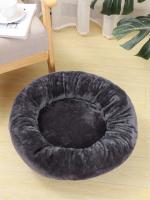 Cama redonda de Donut para perro y gato, cojín lavable, Ultra suave, cálido, para invierno, envío directo - details 5
